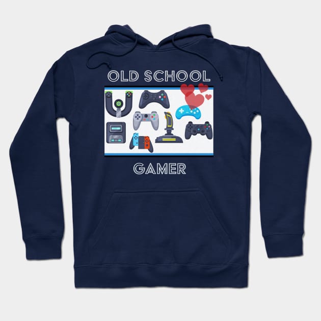 Old School Gamer! Hoodie by QuoththeRaven_TM